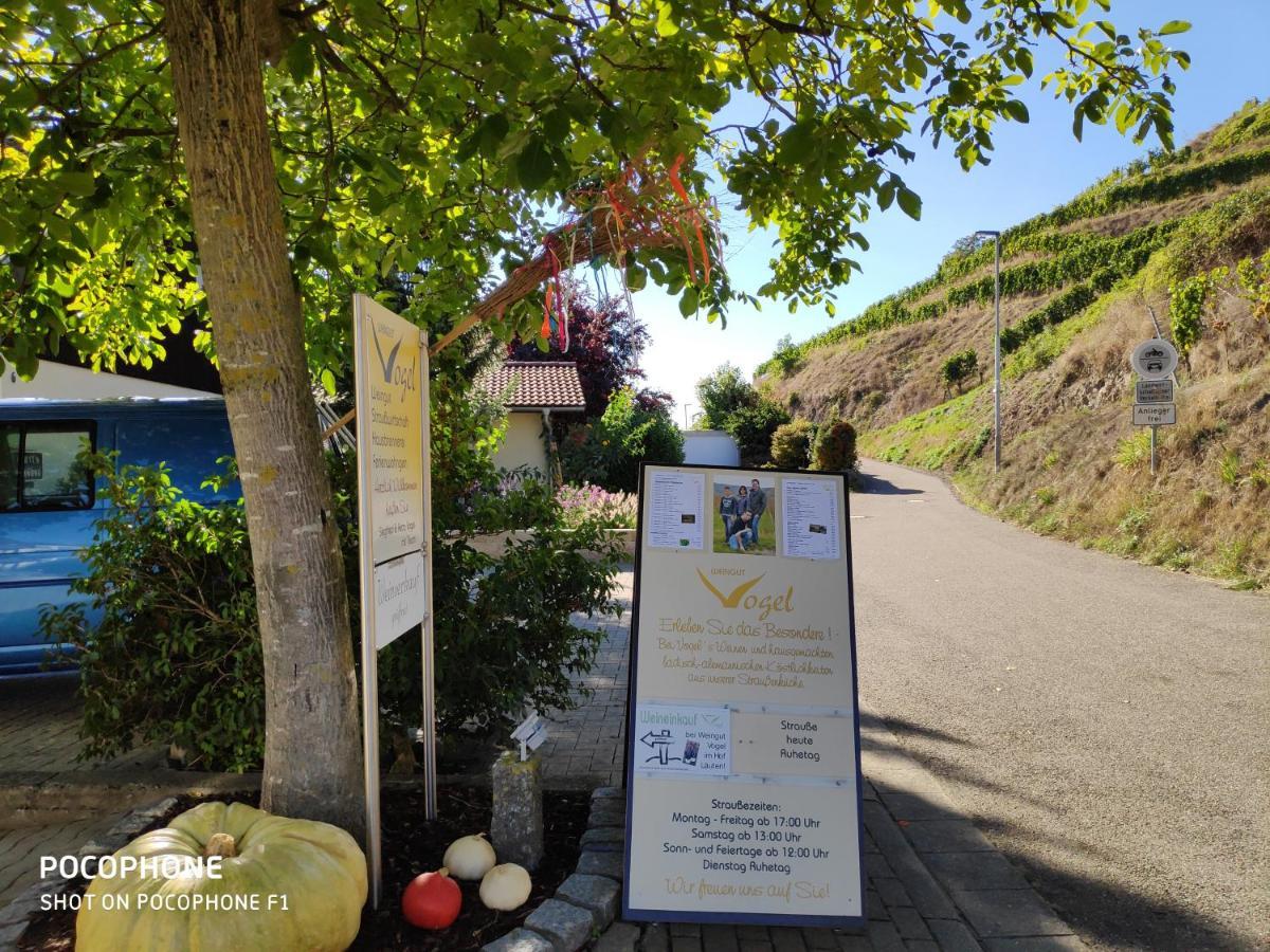 Weingut & Strausswirtschaft Vogel Apartment Vogtsburg Bagian luar foto